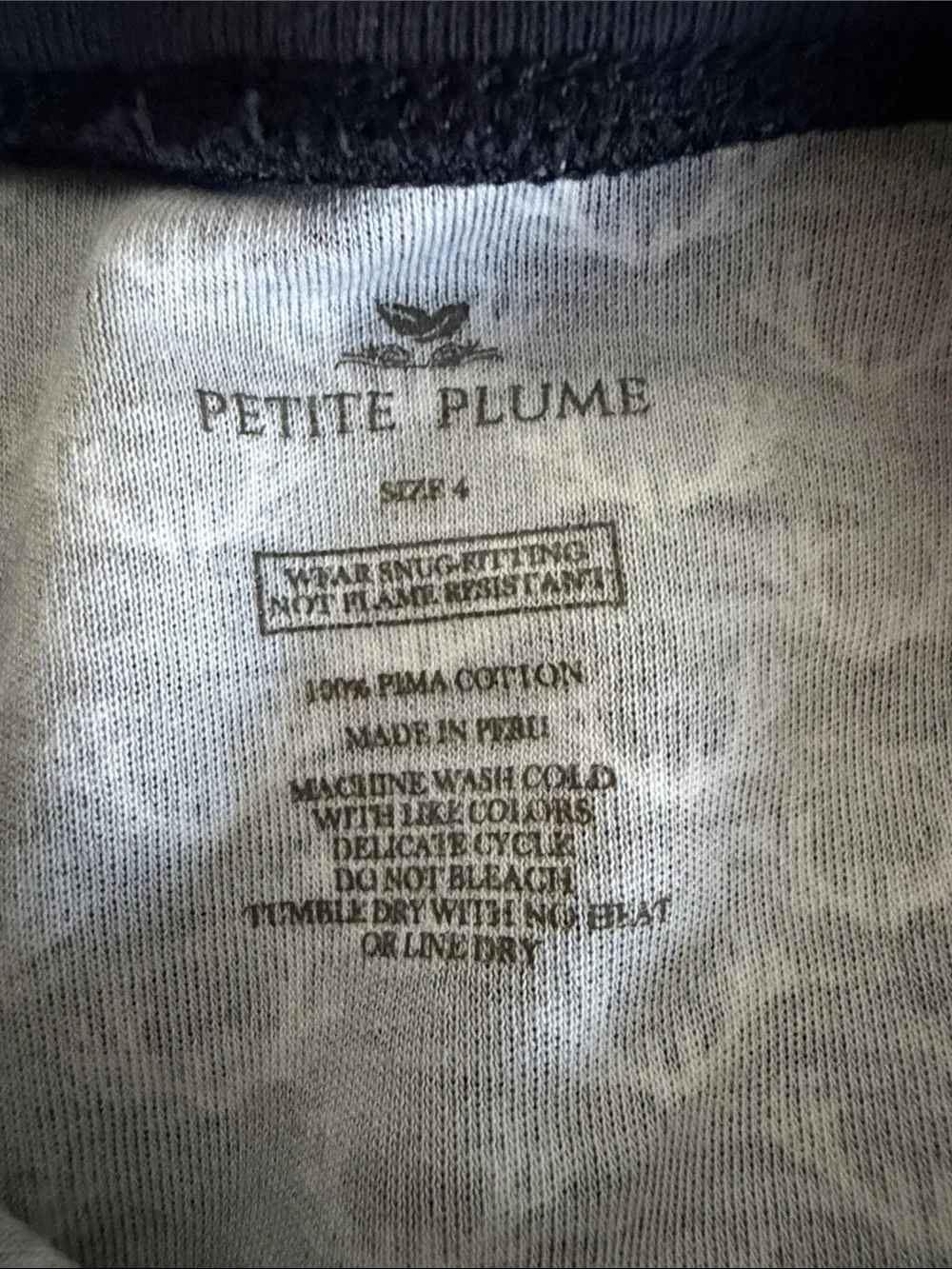 Petite Plume Nordic Antlers Henley Pajamas
